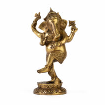 Táncoló Ganesha réz szobor, kb. 28 cm - Bodhi