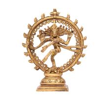Nataraj réz szobor, kb. 14 cm