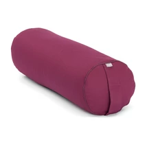 Bolster ECO Pamut hengerpárna - Aubergine - Bodhi