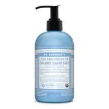 Dr. Bronner's Organic sugar soaps 355ml - Baby unscented