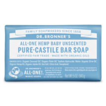 Dr. Bronner's Organic pure-castile bar soap 140g - Baby unscented