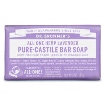 Dr. Bronner's Organic pure-castile bar soap 140g - Lavender