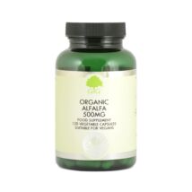 Organic Alfalfa 500mg - 120 Capsules – G&G