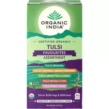 Tulsi FAVOURITES, filteres bio tea, 25 filter - Organic India	