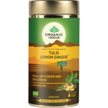  Tulsi LEMON GINGER Citrom Gyömbér, szálas bio tea, 100g - Organic India