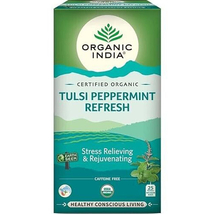 Bio Tulsi tea - Frissítő borsmenta - Filteres - Organic India