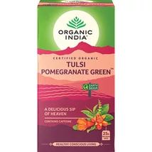 Bio Tulsi tea - Filteres, Zöld tea-Gránátalma - Organic India