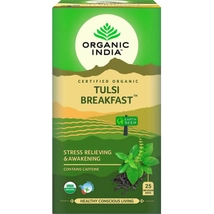 Tulsi BREAKFAST, filteres bio tea, 25 filter - Organic India	