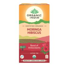 Bio Tulsi tea - Moringa-Hibiszkusz - Filteres - Organic India