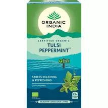 Tulsi PEPPERMINT, filteres bio tea, 25 filter - Organic India	