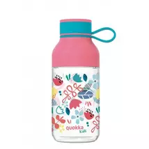 BPA mentes műanyag kulacs Ice Flowers 430ml - Quokka