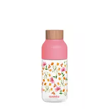 BPA mentes műanyag kulacs Ice Pink Flower 570ml - Quokka