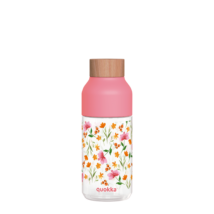 Ice Pink Flower BPA mentes műanyag kulacs 570ml - Quokka