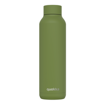 Solid Olive green fémkulacs 630ml - Quokka