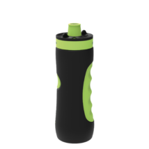Sport Sweat BPA mentes kulacs 680 ml - Black-Lime - Quokka