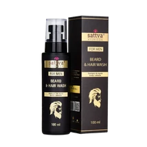 Sattva férfi haj- és szakállsampon 100 ml