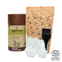 Henna -Natural Herbal Dye for Hair - Nut Brown 150g - Sattva Ayurveda