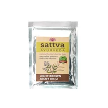 Henna - Természetes növényi hajszínező - világosbarna 10g - Sattva Ayurveda