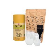 Henna - Természetes növényi hajszínező - sötétszőke 150g - Sattva Ayurveda