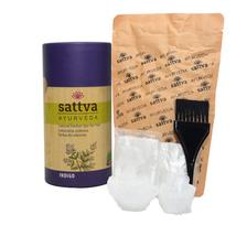 Henna - Természetes növényi hajszínező - indigó 150g - Sattva Ayurveda