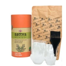Henna - Természetes növényi hajszínező - répavörös 150g - Sattva Ayurveda