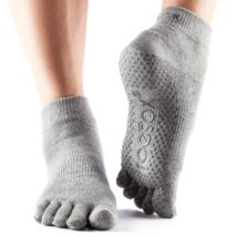 Jóga zokni - Grey M - ToeSox