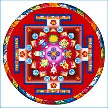 Mandala window sticker