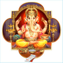 Mandala Ablakmatrica - Ganesha