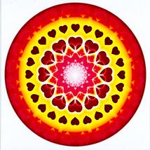 Mandala window sticker