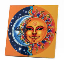 Mandala falikép - Nap Hold