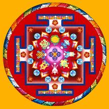 Mandala hűtőmágnes - Bőség