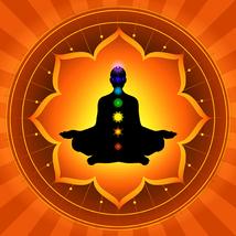 Mandala fridge magnet