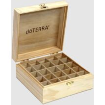 Wooden box engraved with logo - DoTERRA