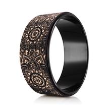 MANDALA Cork Yoga Wheel - YogaDesignLab