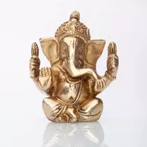 Ganesh réz szobor 12cm - Bodhi