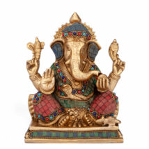 Ganesh brass statuecolored 20cm - Bodhi