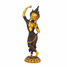 Mahadevi brass statue, colored, 50cm - Bodhi