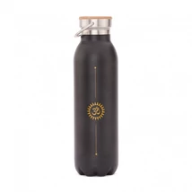 Fémkulacs - OM 600 ml - Fekete - Bodhi