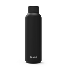 Solid Jet black stainless steel 630ml - Quokka
