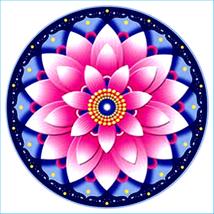 Mandala window sticker