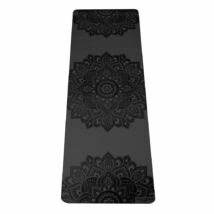 Infinity Yoga Mat - Mandala Charcoal / YogaDesignLab
