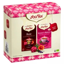 Rózsás ölelés bio tea szett - Yogi Tea
