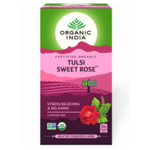 Bio Tulsi tea - Rózsa - Filteres -Organic India