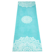 Yoga Towel - Mandala Turquoise / YogaDesignLab