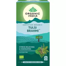 Tulsi BRAHMI, filteres bio tea, 25 filter - Organic India	