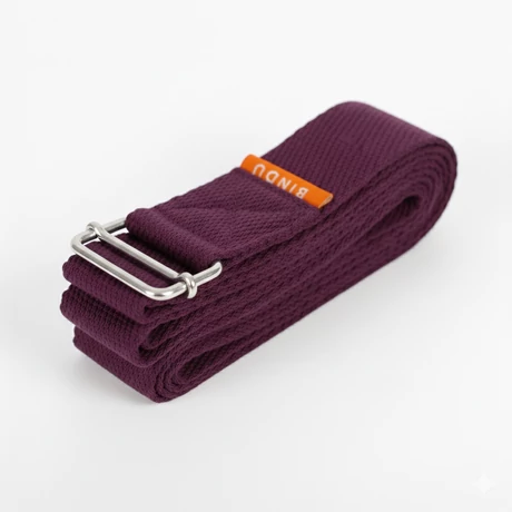 jógaheveder, yoga strap, színes Bindu