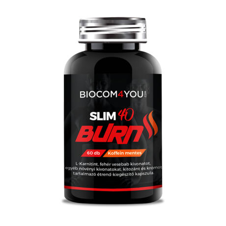 Slim 40 Burn kapszula 60 db - Biocom