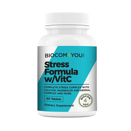 Stress Formula C-vitaminnal kapszula 90 db - Biocom