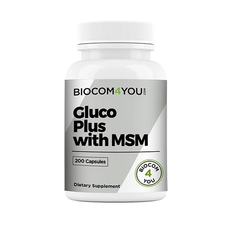 Gluco Plus with MSM kapszula 200 db - Biocom