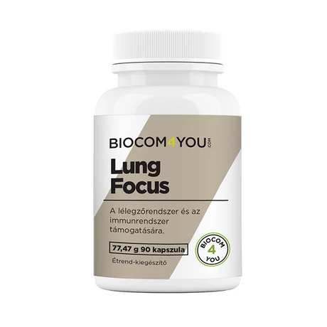 Lung Focus kapszula 90 db - Biocom